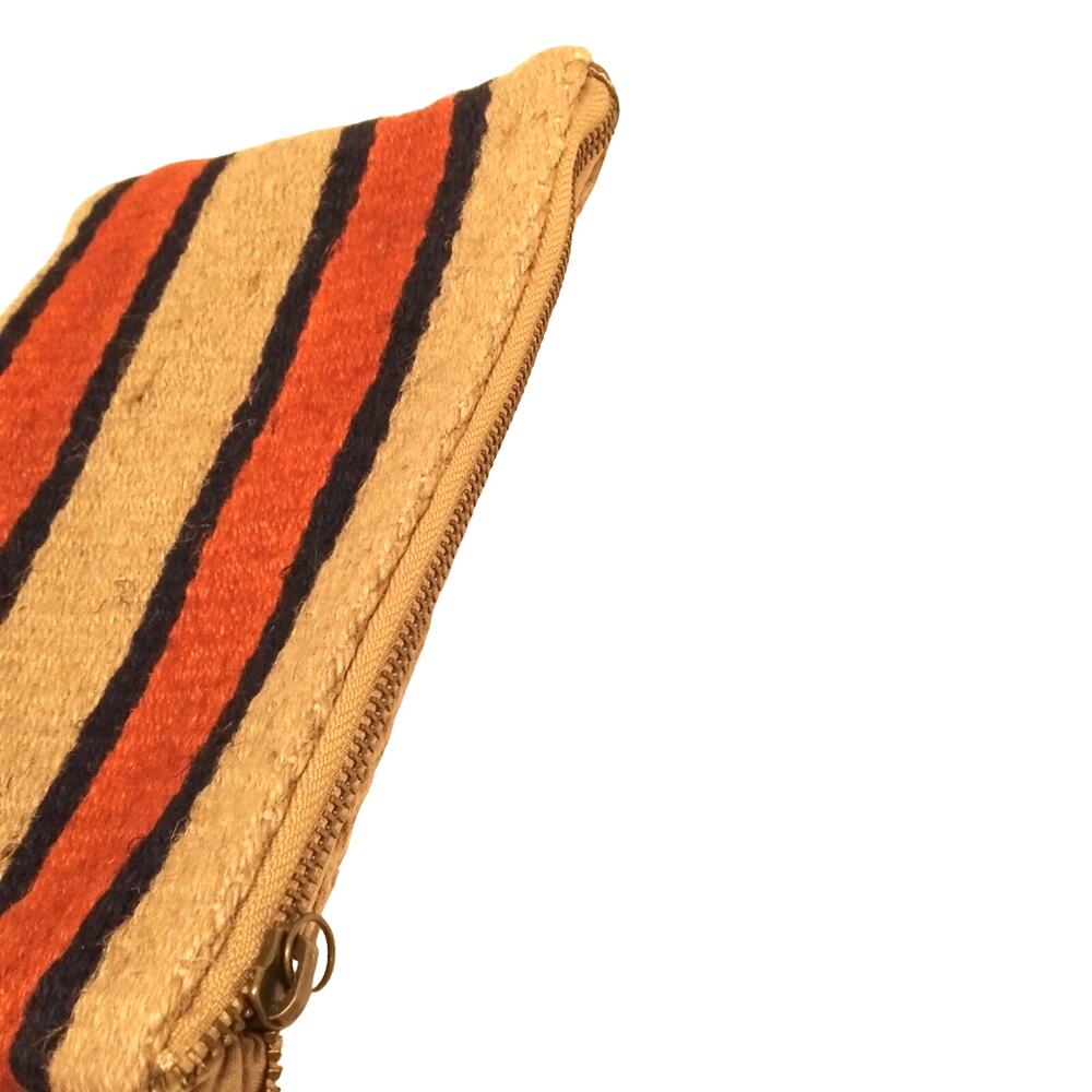 J. Jill Woven Stiped Handbag Purse Clutch - Picture 9 of 9